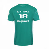 Aston Martin Lance Stroll T-shirt, Vert, 2022