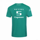Aston Martin Sebastian Vettel T-shirt, Vert, 2022