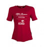 T-shirt col rond Alfa Romeo, Rouge - FansBRANDS®