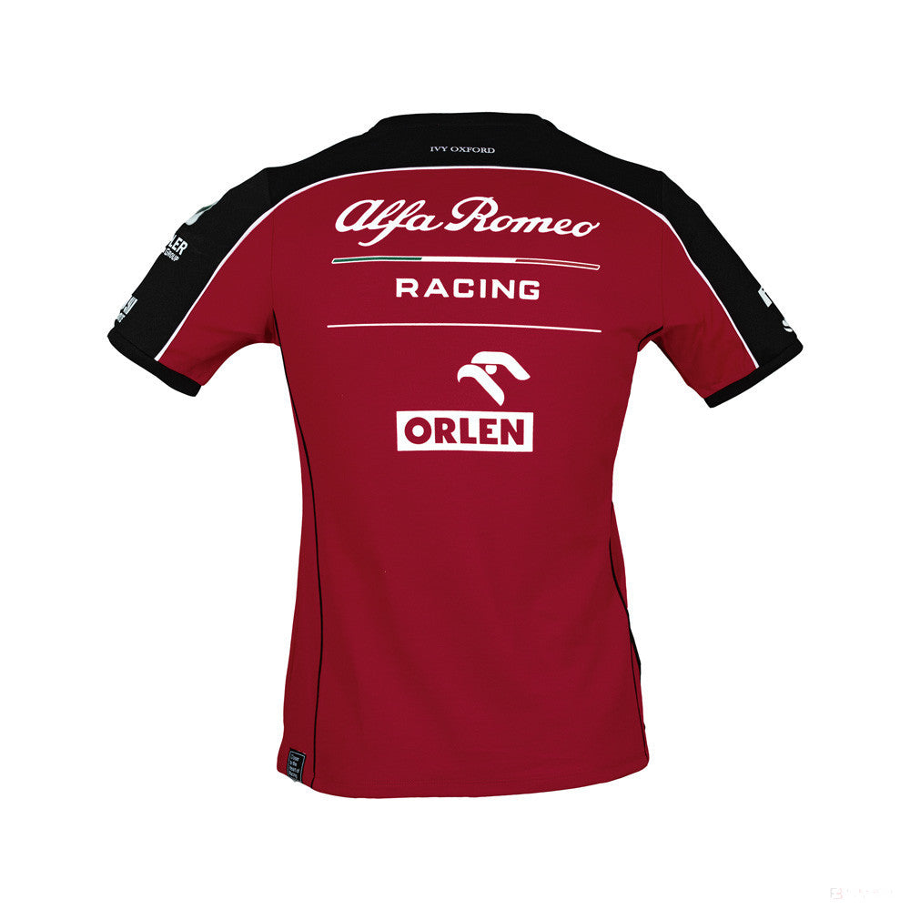 Alfa Romeo Womens T-shirt, Team, Red, 2020