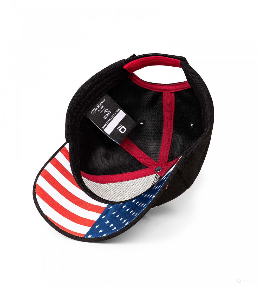 2022, Noir, USA GP, Alfa Romeo Casquette Baseball - FansBRANDS®