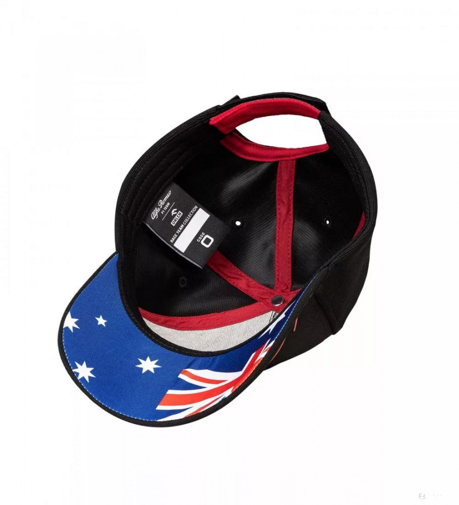 2022, Noir, Australian GP, Alfa Romeo Casquette Baseball - FansBRANDS®