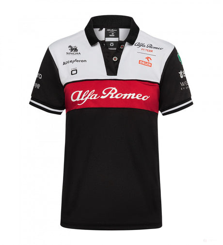2022, Noir, Femmess, Alfa Romeo Team Polo - FansBRANDS®