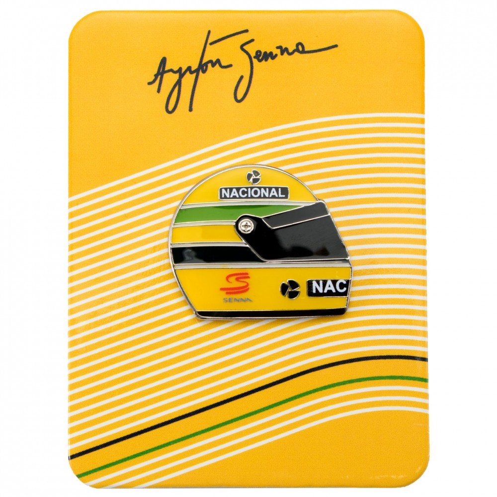 Broche Ayrton Senna, Jaune