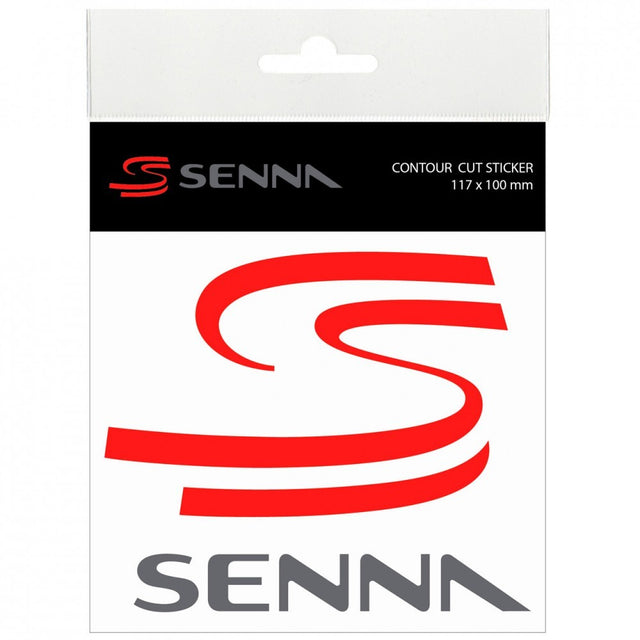 Autocollant Ayrton Senna, Marron - FansBRANDS®