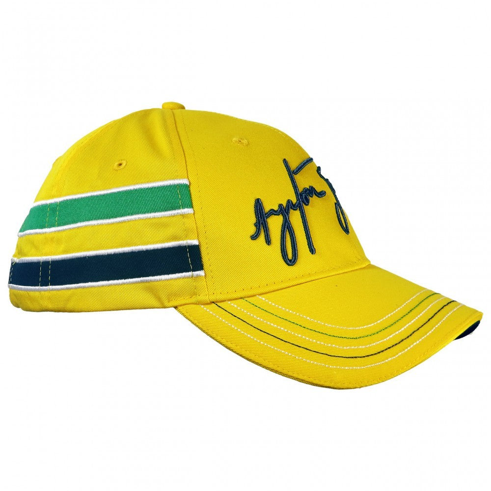 Casquette de baseball Ayrton Senna, jaune