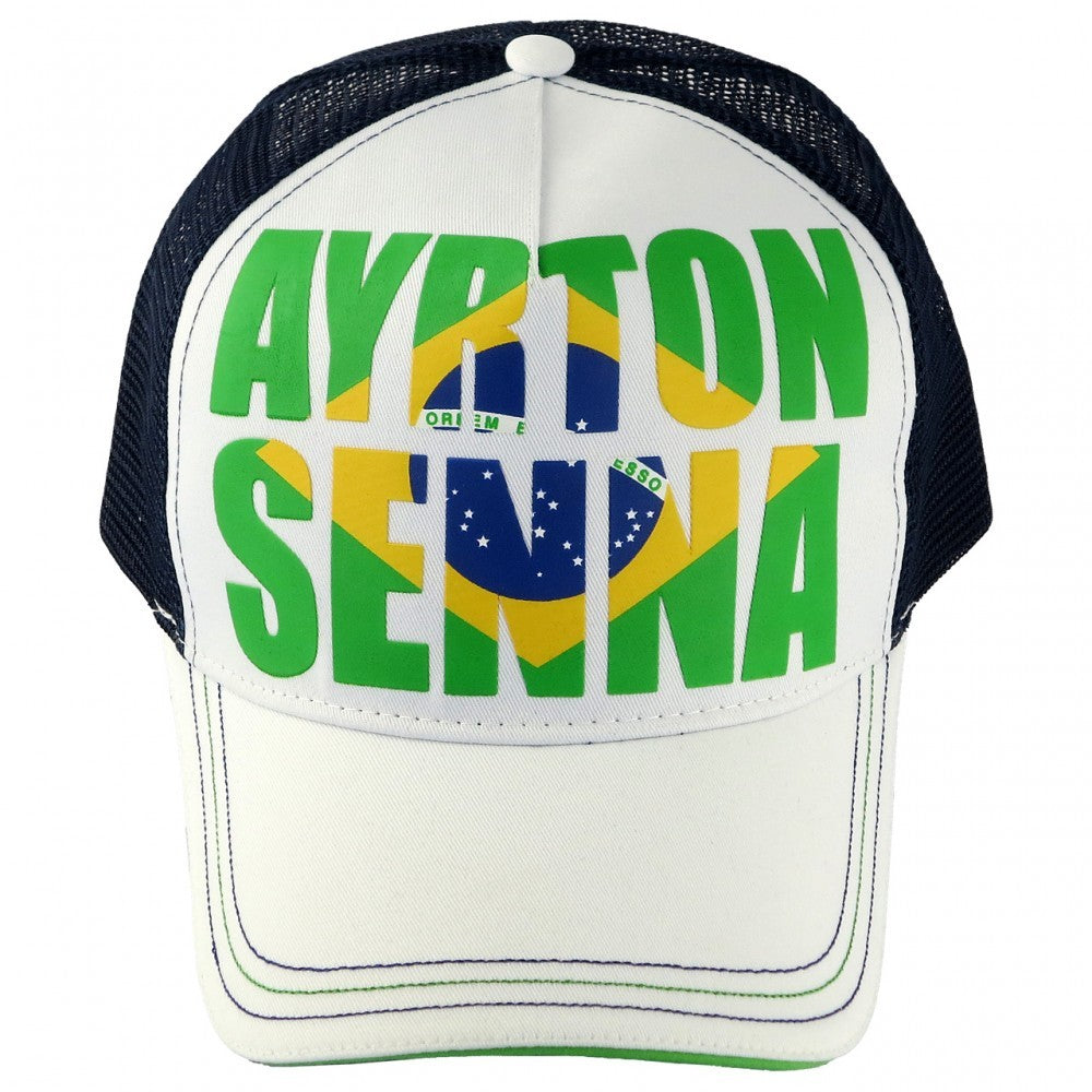 Casquette de baseball Ayrton Senna, bleu - FansBRANDS®