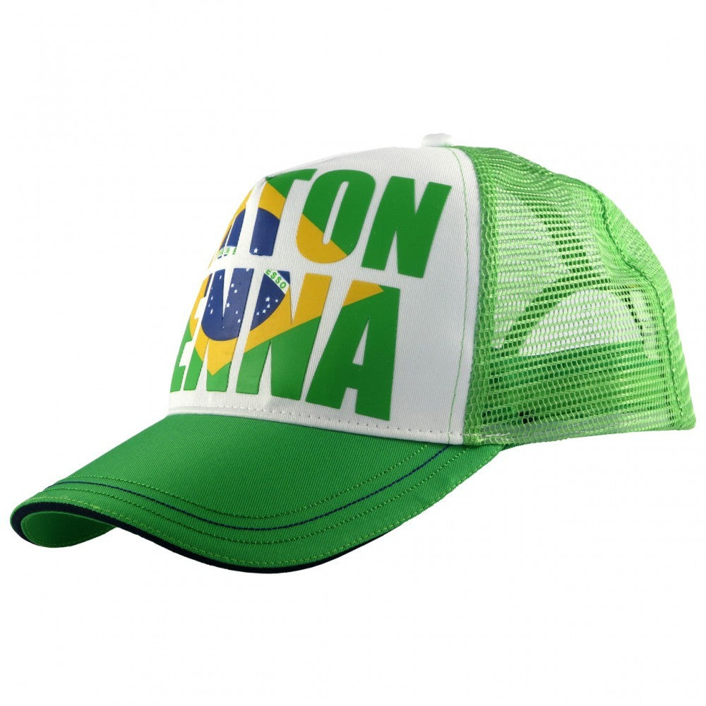 Casquette de baseball Ayrton Senna, vert - FansBRANDS®