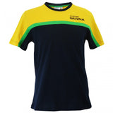 T-shirt col rond Ayrton Senna, Multicolore
