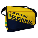 Sac d'ordinateur portable Ayrton Senna, jaune