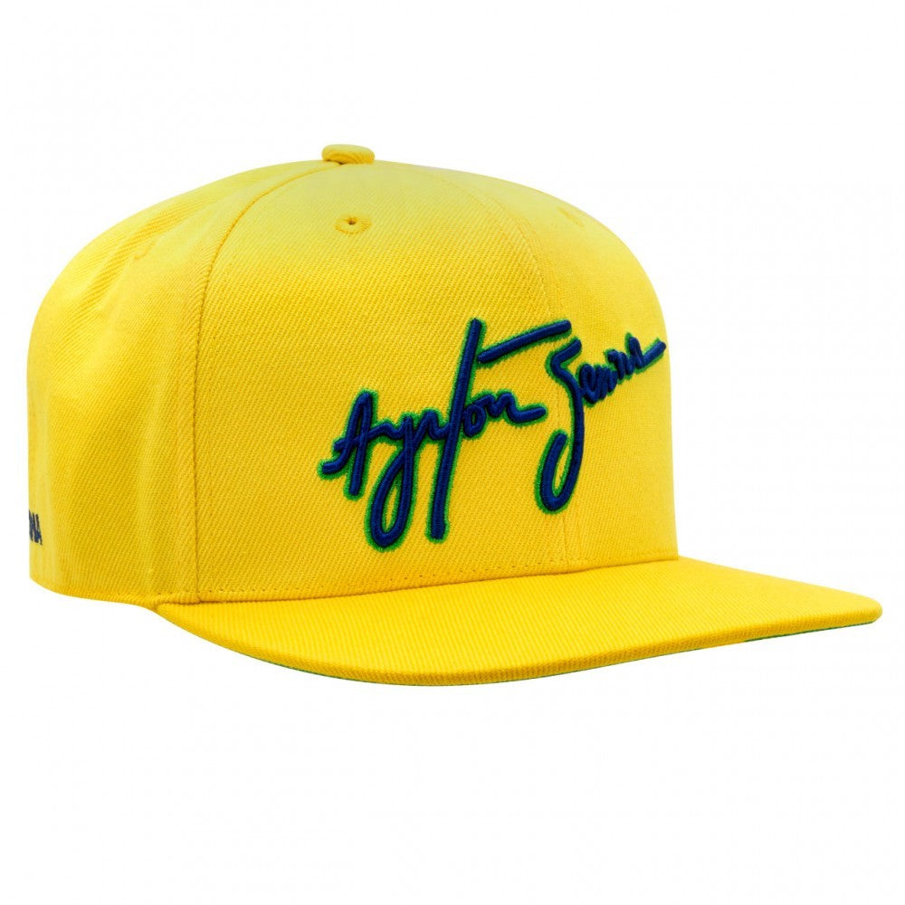 Casquette de baseball Ayrton Senna, jaune - FansBRANDS®