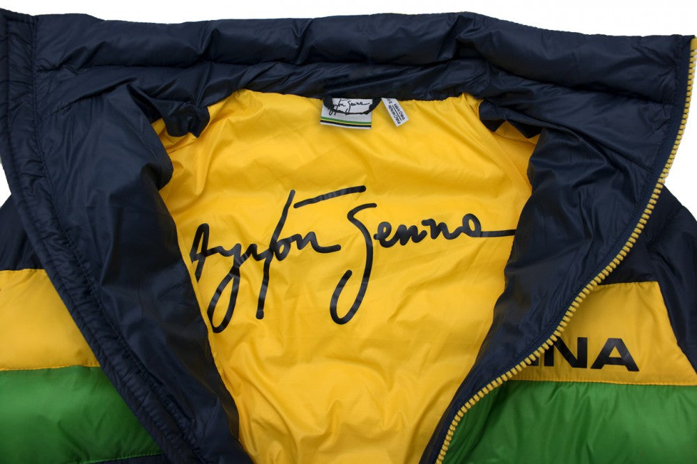 Veste Ayrton Senna, Bleu