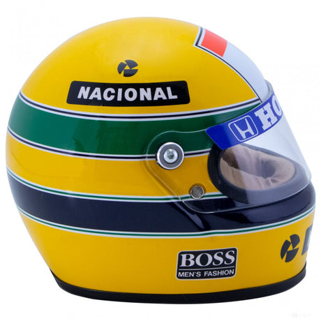 Casque Ayrton Senna, Jaune