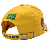 Casquette de baseball Ayrton Senna, jaune