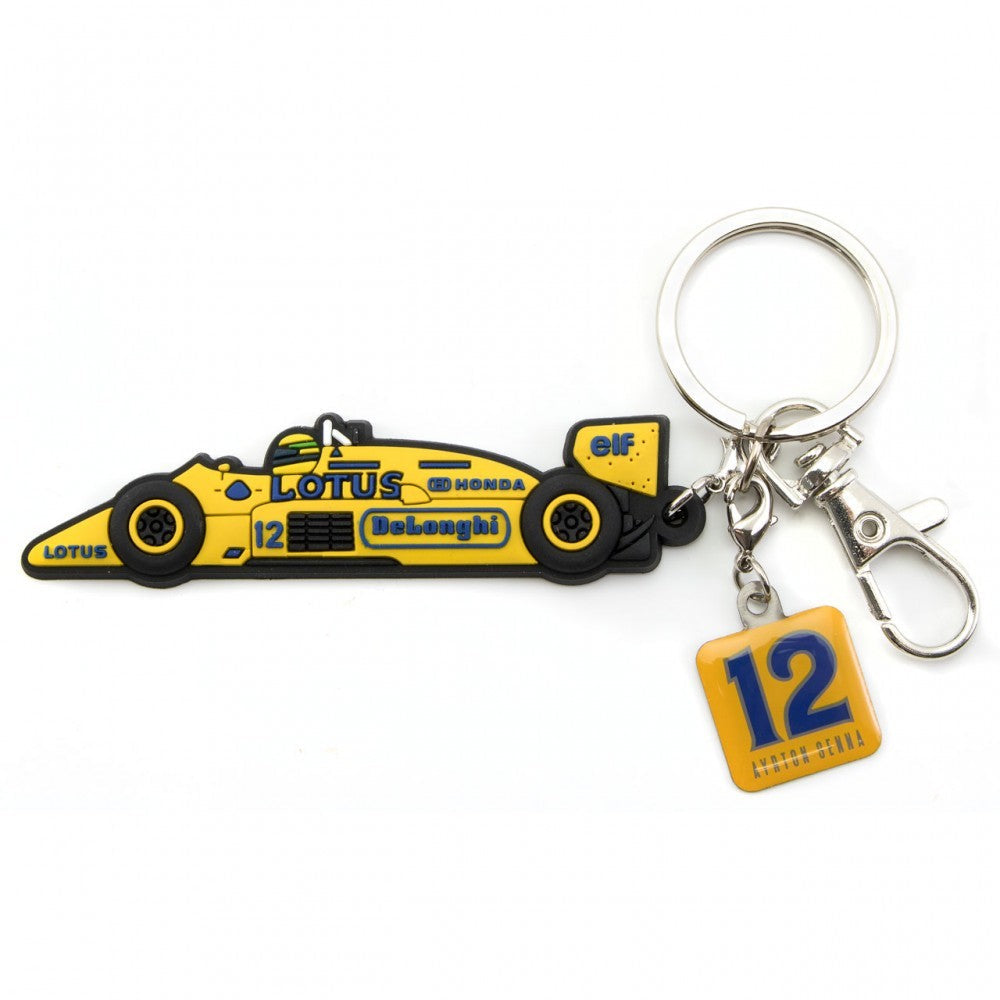Ayrton Senna Lotus 99T Kulcstartó