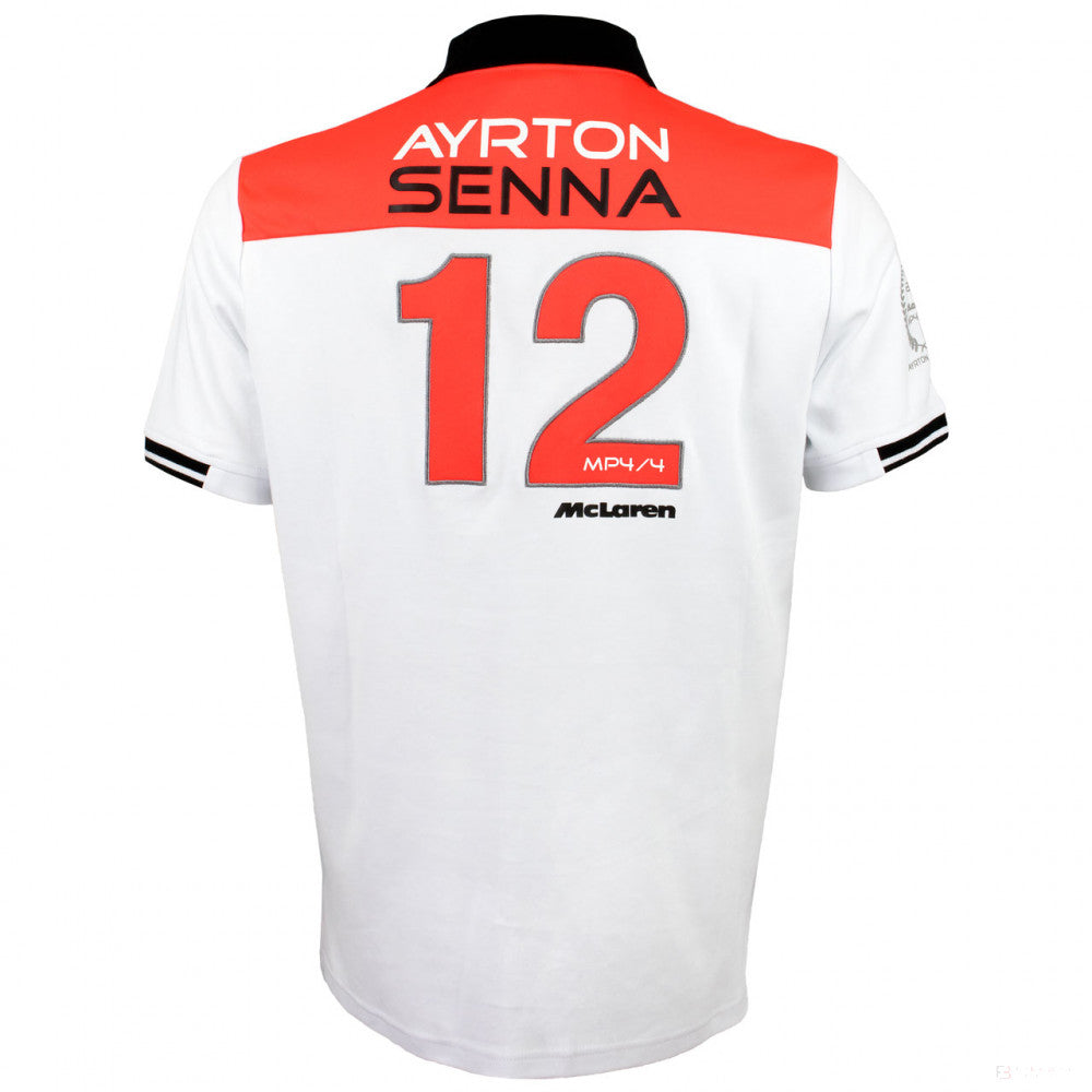 Polo Ayrton Senna, blanc - FansBRANDS®