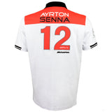 Polo Ayrton Senna, blanc - FansBRANDS®