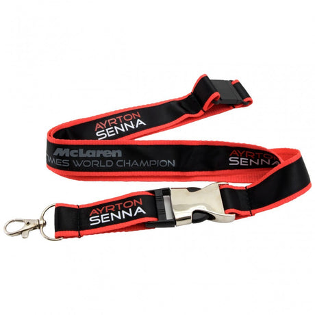 Porte-clés Ayrton Senna, Noir - FansBRANDS®