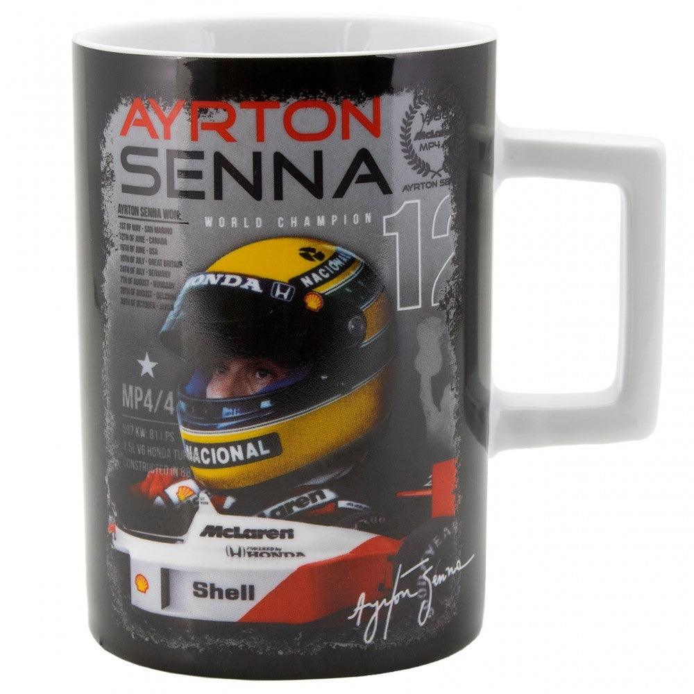 Tasse Ayrton Senna, Noir