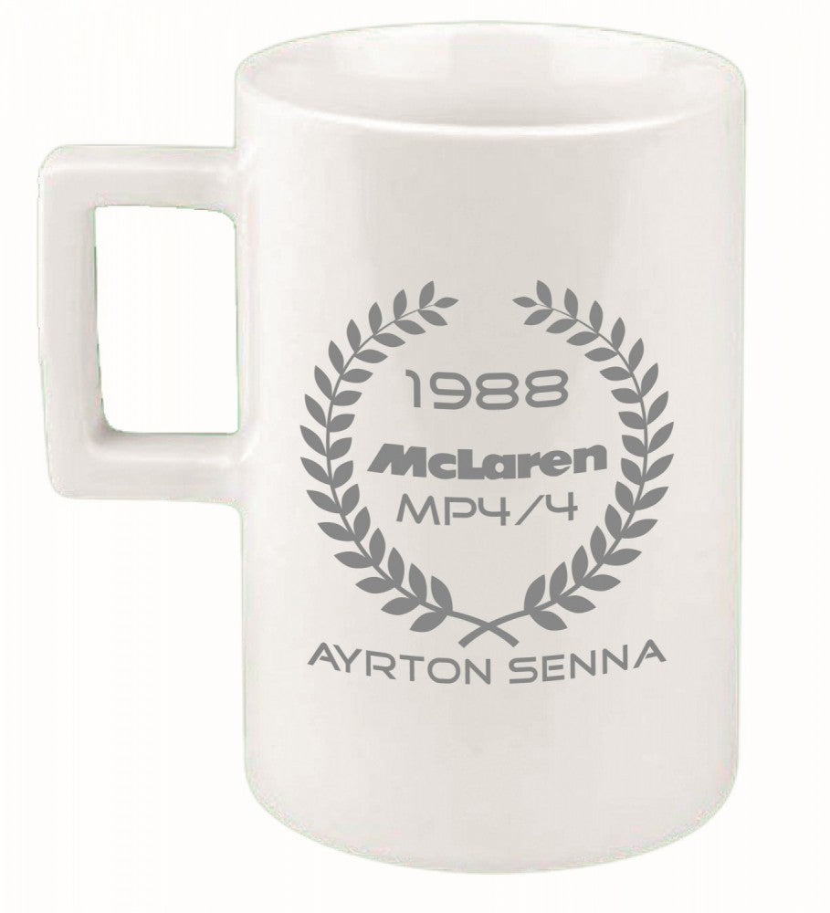 Tasse Ayrton Senna, Blanc - FansBRANDS®