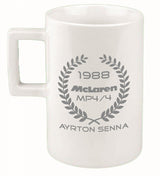 Tasse Ayrton Senna, Blanc - FansBRANDS®