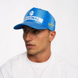 casquette Ayrton Senna, Nacional, replica, bleue