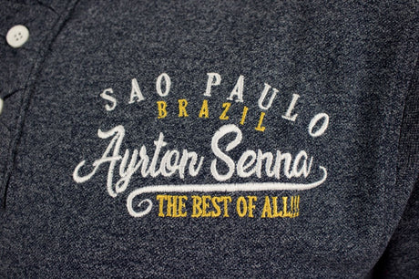 Polo Ayrton Senna, bleu - FansBRANDS®