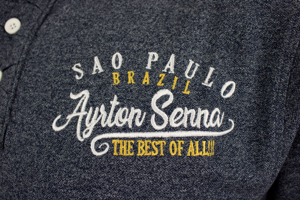 Polo Ayrton Senna, bleu