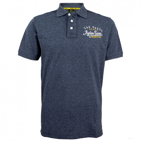 Polo Ayrton Senna, bleu - FansBRANDS®