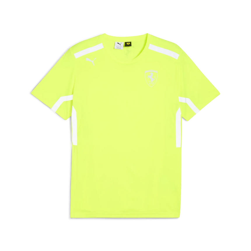 Camiseta de cuello redondo del equipo Scuderia Ferrari 🔥