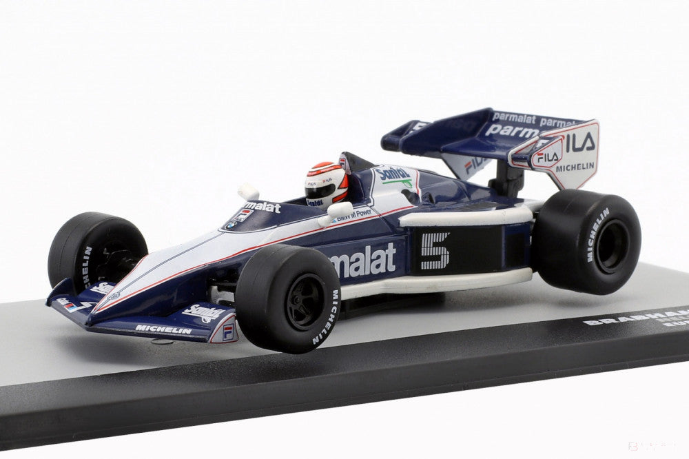 2019, Bleu, 1:43, Nelson Piquet Brabham BT52B #5 World Champion Europe GP 1983 Modèle de voiture