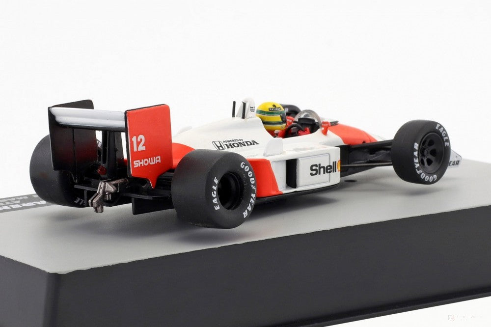 Voiture modèle Ayrton Senna, Blanc