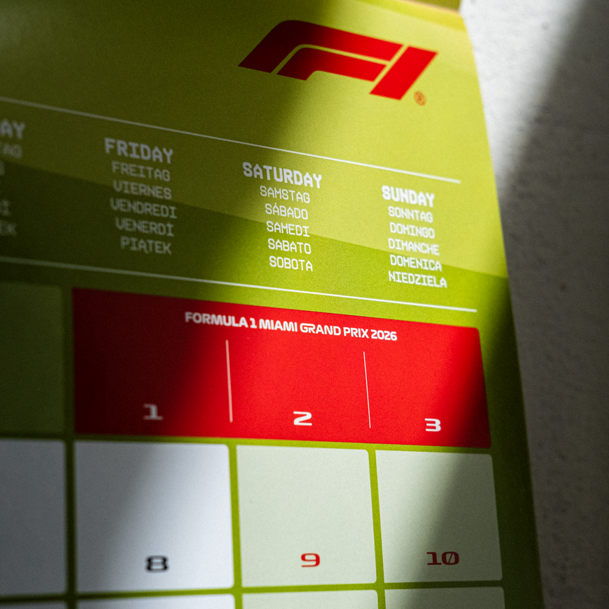 Formule 1® - Calendrier officiel - 2026