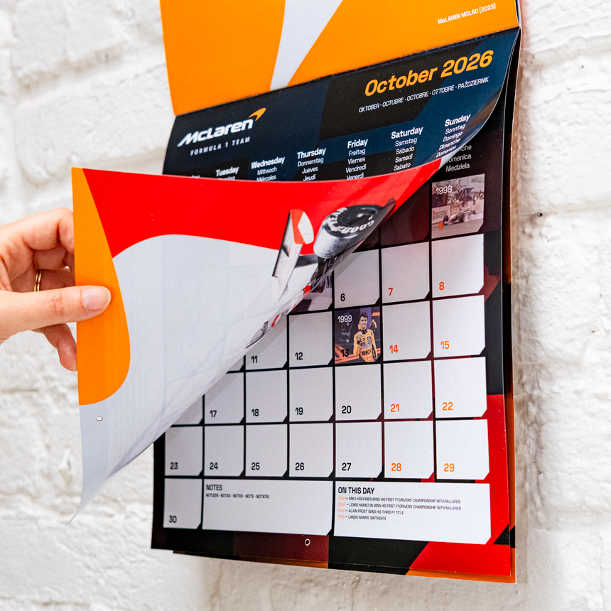 Équipe McLaren Formule 1 - Calendrier officiel - 2026