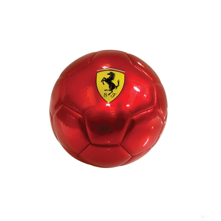 Ferrari Ball, Metal Soccer Ball, Red, 2021