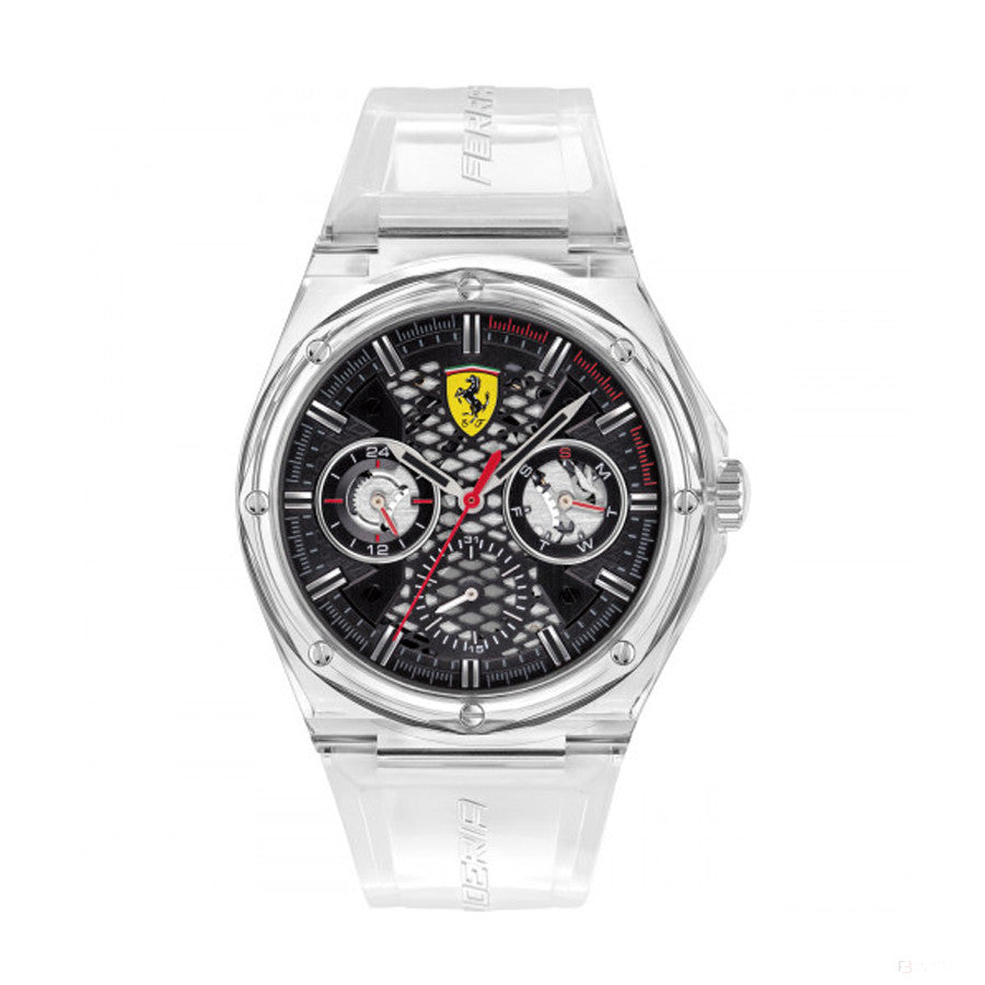 Scuderia Ferrari Watch Aspire, Multifix Silicon Strap, 44Mm