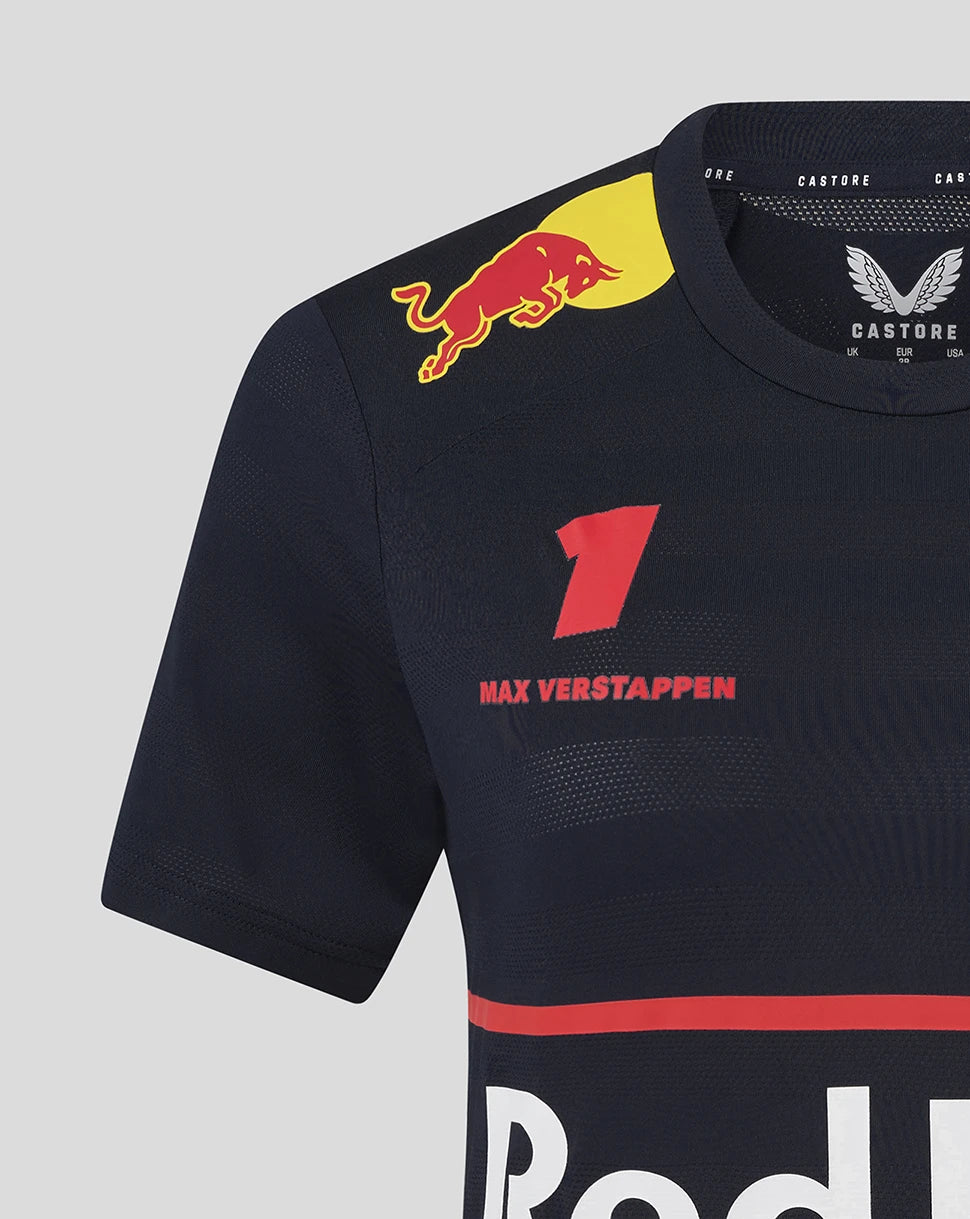 Red Bull Racing T-shirt Pilote Max Verstappen - Femme 🔥