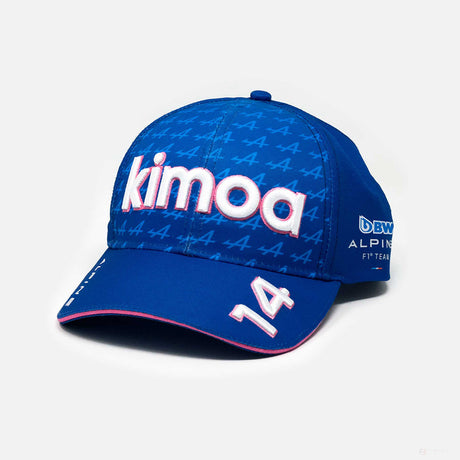 Alpine Flatbrim Casquette, Fernando Alonso Kimoa, Bleu, 2022 - FansBRANDS®