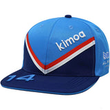 Alpine Baseball Casquette, Fernando Alonso Kimoa France GP, Bleu, 2022 - FansBRANDS®