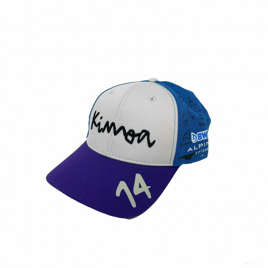 Alpine Baseball Casquette, Fernando Alonso Kimoa Japan GP, Bleu, 2022 - FansBRANDS®