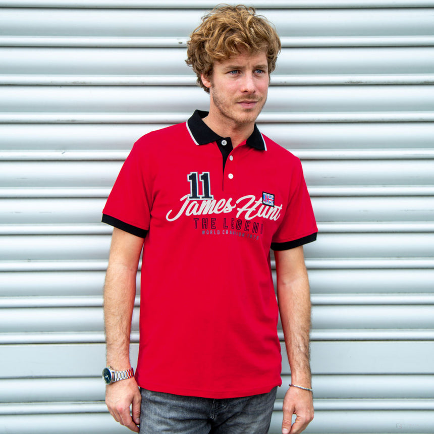Polo James Hunt, Rouge - FansBRANDS®