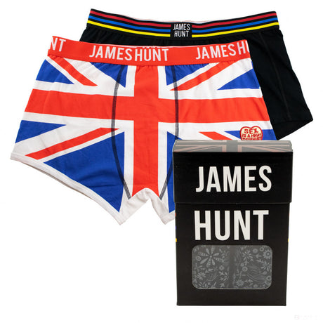 Boxer, James Hunt Casque + Union Jack, Bleu, 2021 - FansBRANDS®