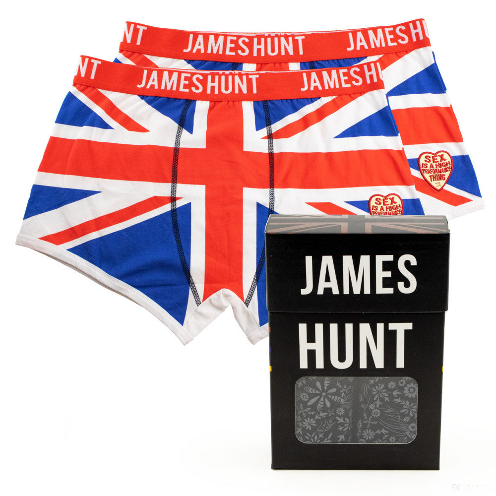 Boxer, James Hunt Union Jack, Bleu, 2021