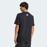 Polo Mercedes, Dna, graphique, adidas, noir
