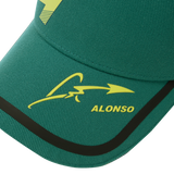 Casquette Fernando Alonso, Kimoa, tech, green, 2024