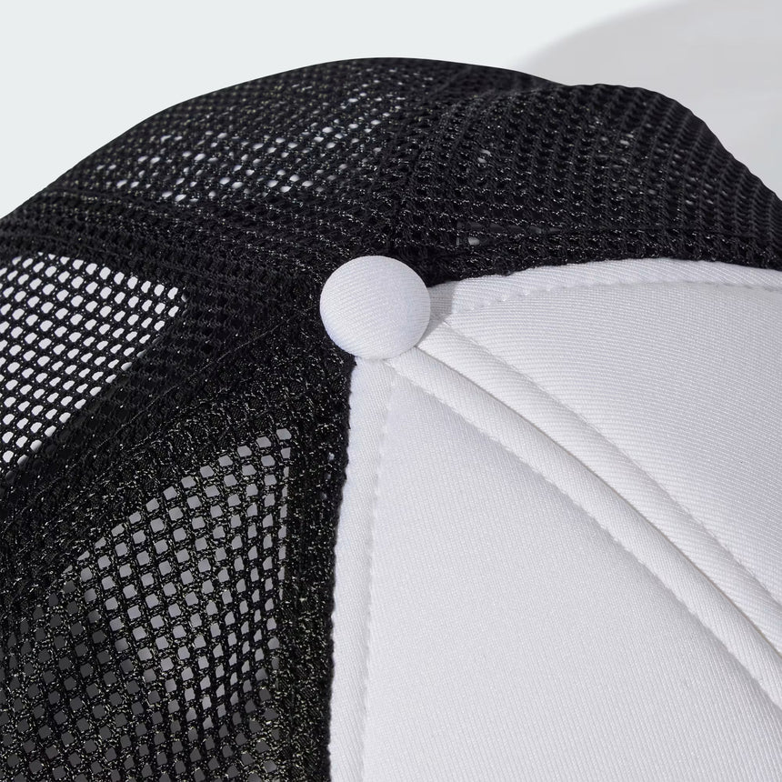 Casquette Mercedes, trucker, grand logo, blanc/noir 🔥