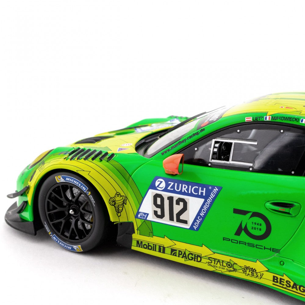 Manthey-Racing Porsche 911 GT3 R - 2018 Winner 24h Race Nürburgring 1:43