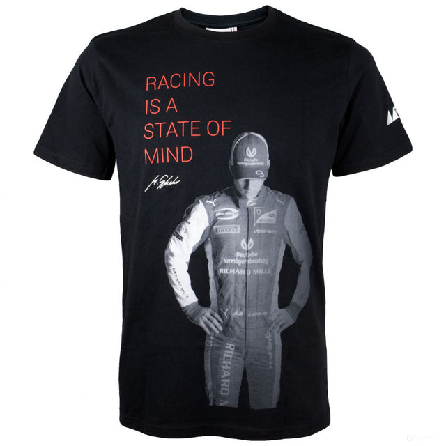 T-shirt col rond Mick Schumacher, noir - FansBRANDS®
