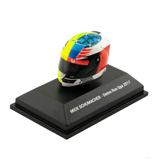 Casque, Mick Schumacher Belgium GP 2017, 1:8, Multicolore, 2017 - FansBRANDS®