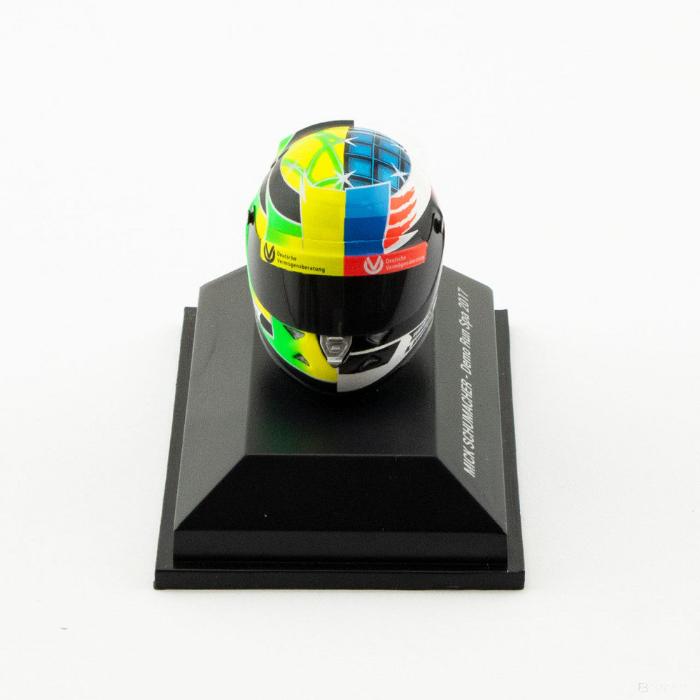 Casque, Mick Schumacher Belgium GP 2017, 1:8, Multicolore, 2017 - FansBRANDS®